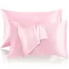 22 Momme 100%silk Pillowcase Set Pure Throw Silk Satin Pillow Case for Woman