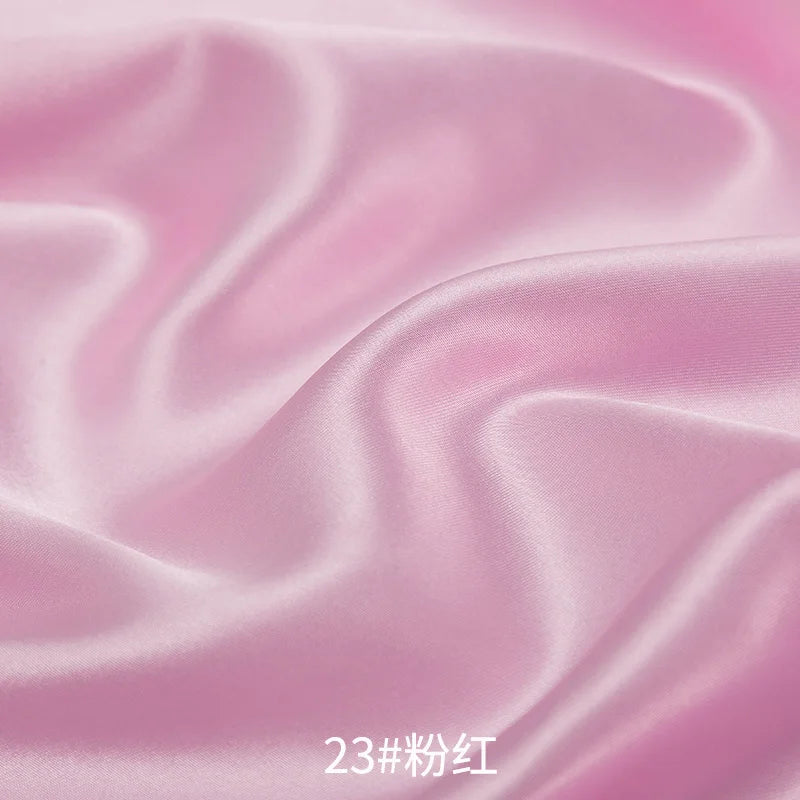 26 Colors Satin Fabric By The Meters Skirt Lining Material Wedding Decoration Fabric Box Lining DIY Clothing Sewing Background