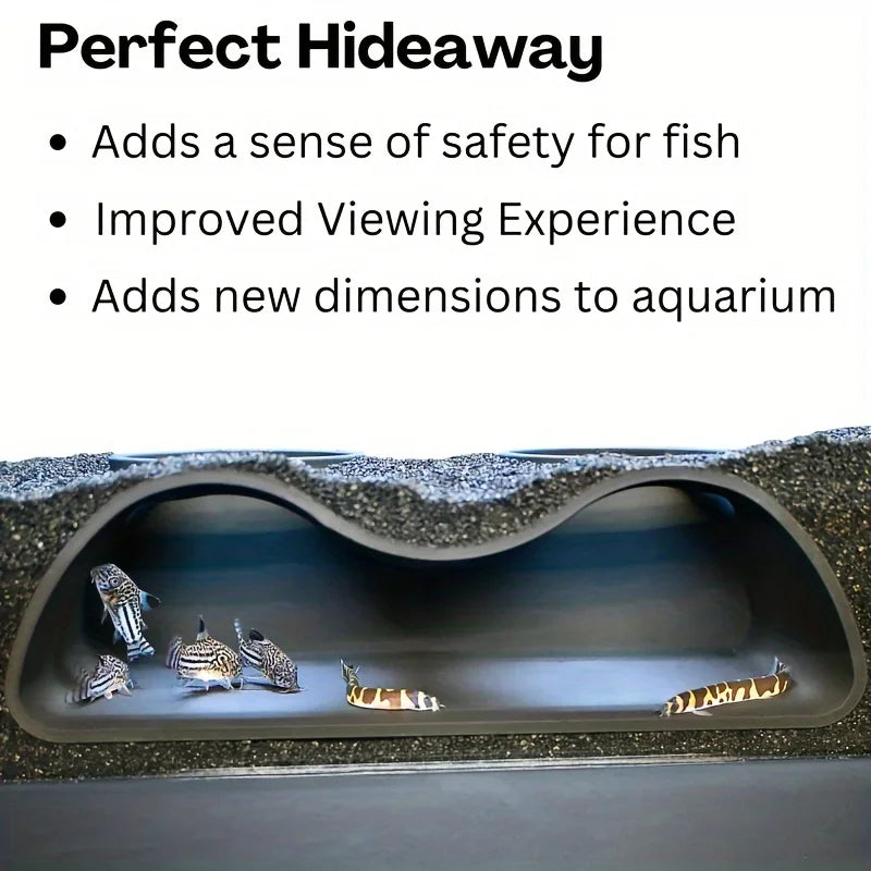 Benthic organisms, underground slopes, caves, double hole aquariums, aquariums, scenic hiding places, cave aquariums, decorative