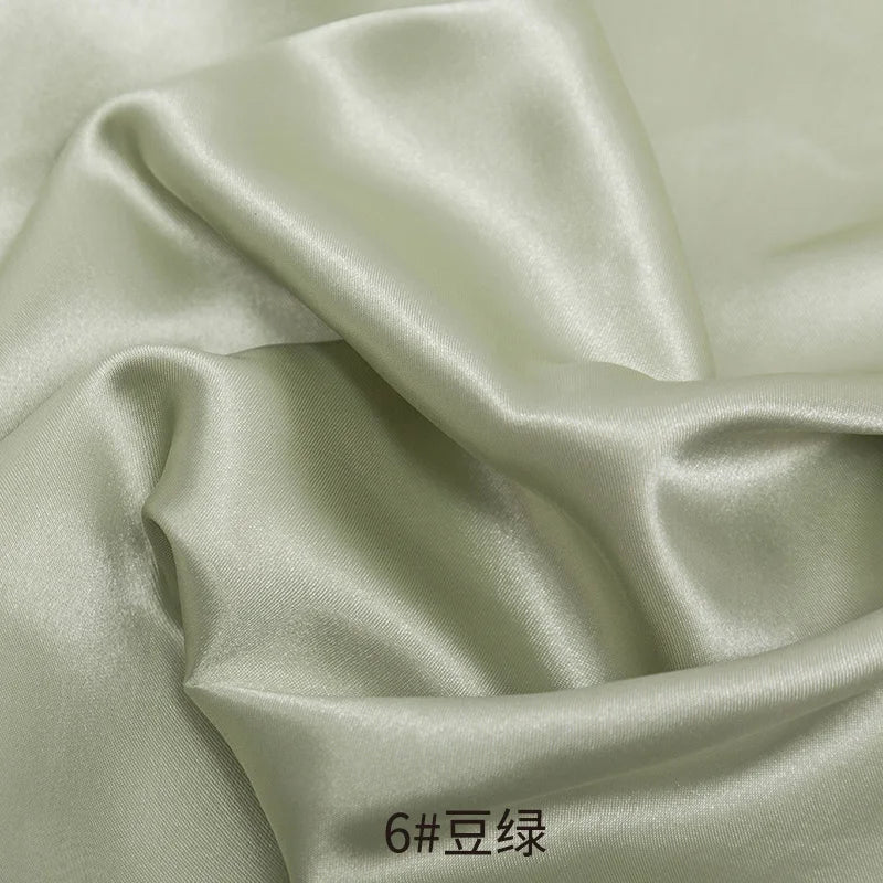 26 Colors Satin Fabric By The Meters Skirt Lining Material Wedding Decoration Fabric Box Lining DIY Clothing Sewing Background