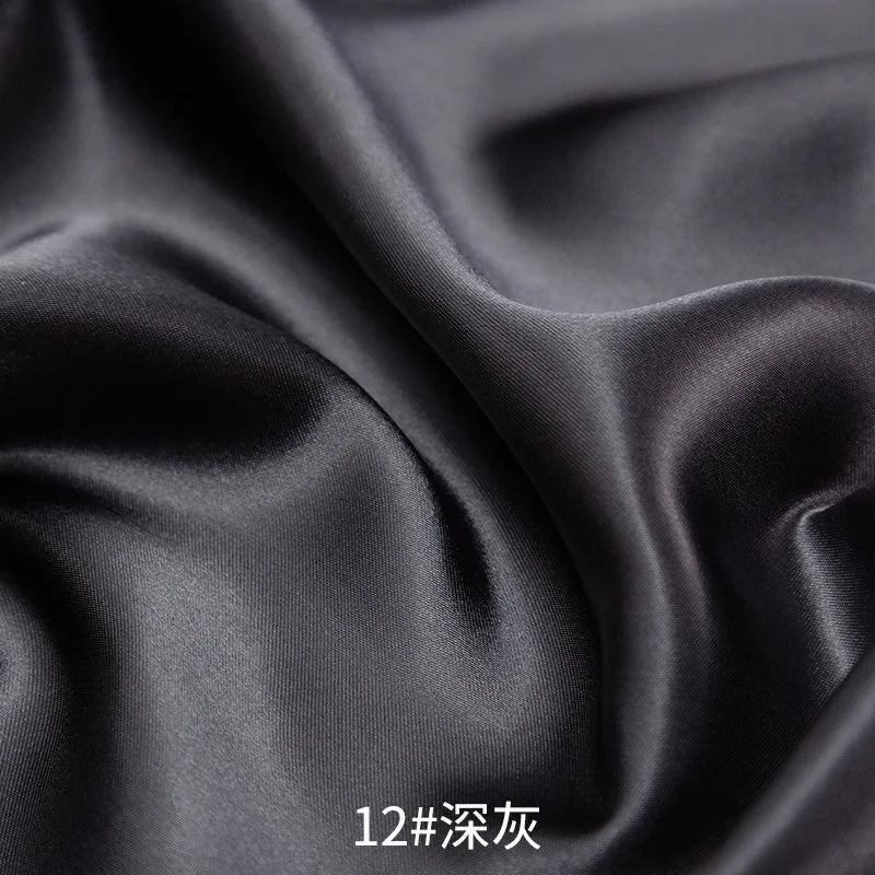26 Colors Satin Fabric By The Meters Skirt Lining Material Wedding Decoration Fabric Box Lining DIY Clothing Sewing Background