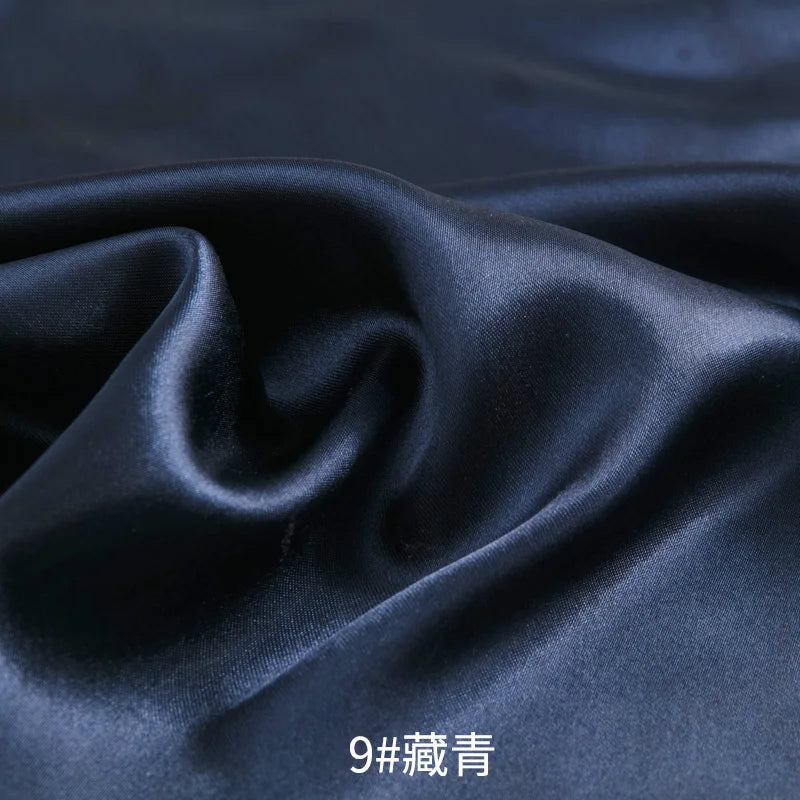 26 Colors Satin Fabric By The Meters Skirt Lining Material Wedding Decoration Fabric Box Lining DIY Clothing Sewing Background