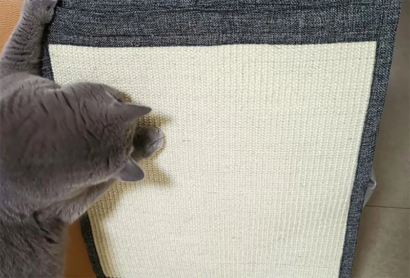 Cat Kitten Pet Toy Scratch Board Pad Sisal products Sofa Furniture Protector Cat Claw Care Product Cats Scratcher Paw Pad