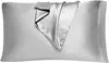 22 Momme 100%silk Pillowcase Set  Pure Throw Silk Satin Pillow Case for Woman