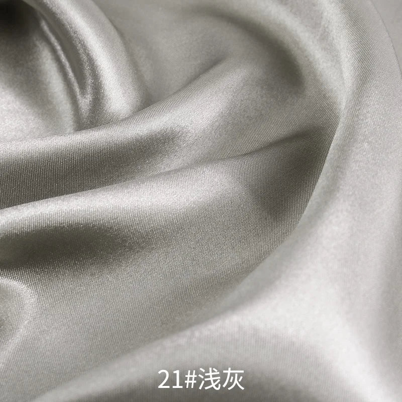 26 Colors Satin Fabric By The Meters Skirt Lining Material Wedding Decoration Fabric Box Lining DIY Clothing Sewing Background