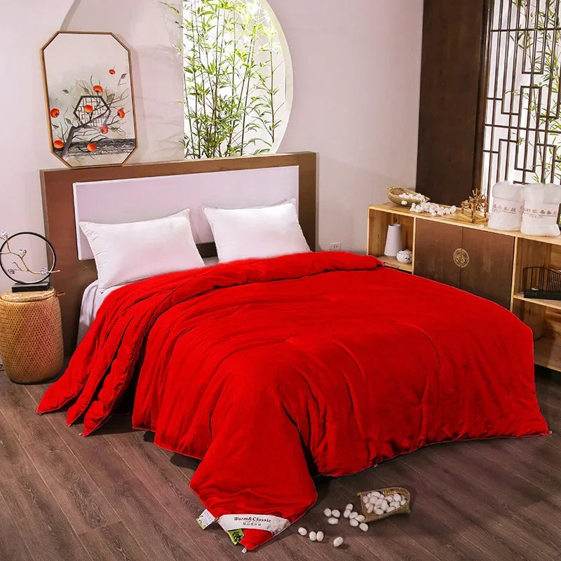 Mulberry Silk Quilts For Beds Natural Mulberry Silk Spring Winter Blanket Comforters Twin Queen King Single Double Size Quilts