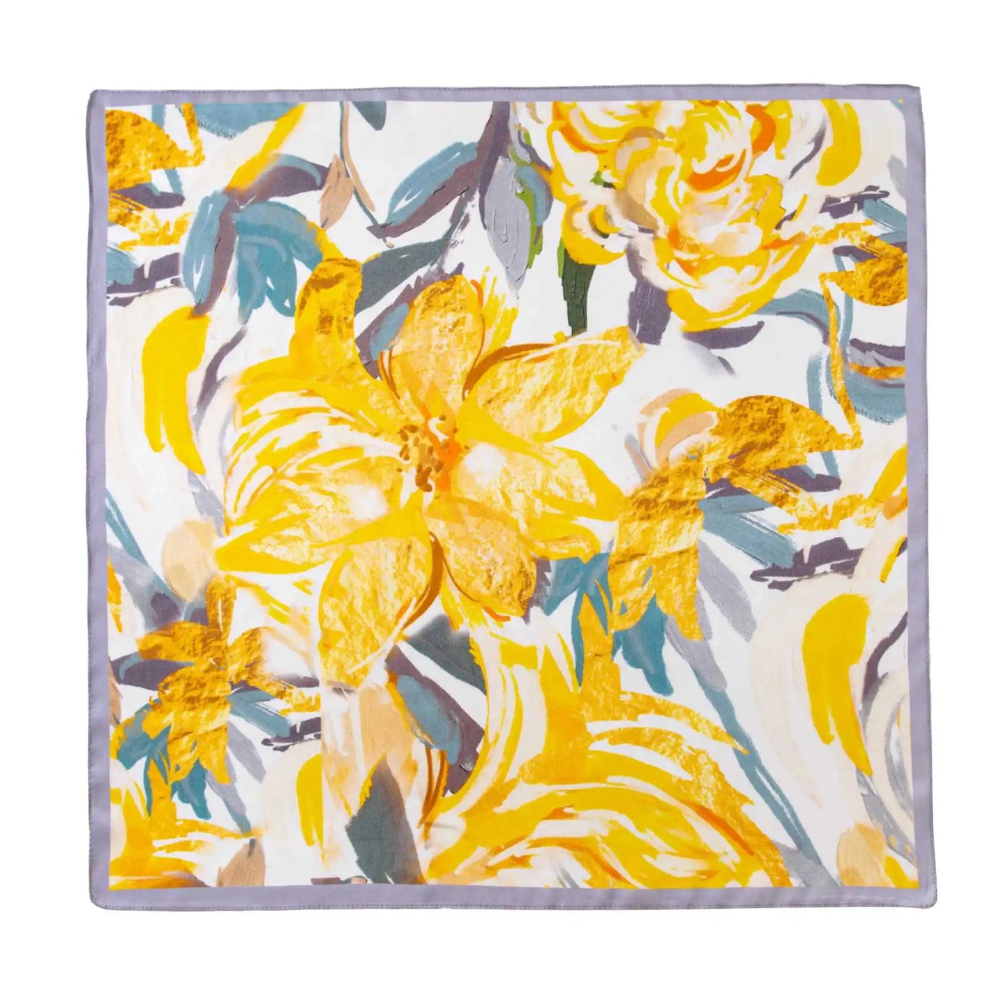 100% mulberry silk scarf fashion high sense versatile small square