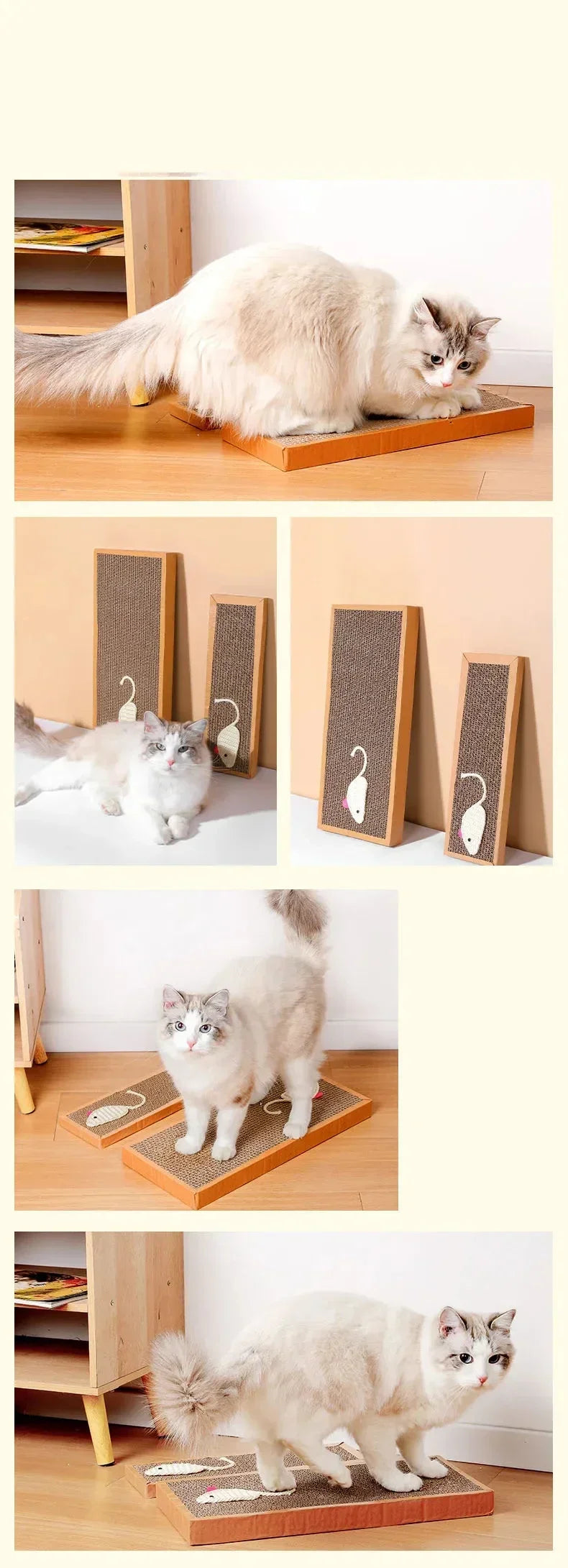 Cat Scratching Board Mat Scraper Claw Paw Toys Cat Scratcher Equipment Kitten Product Abreaction Furniture Protector Cat Toys