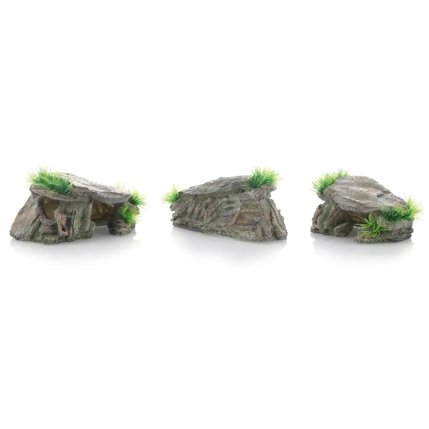 Reptile Rock Hide Cave Natural Reptile Hiding Rock Cave Aquarium Hide Cave Hideout Shrimp Cave Fish Tank Decor for Freshwater