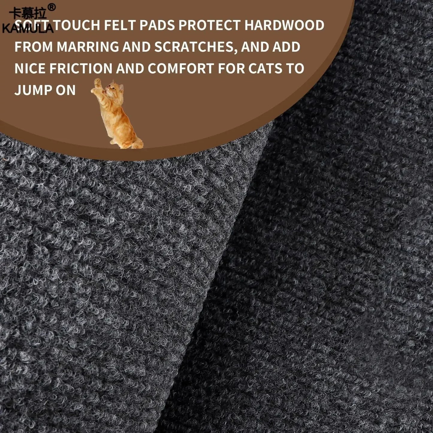 Cat Scratcher Cats Scratcher Pad Board Protection Trimmable Self-adhesive Carpet Corner Wall DIY Cat Scratch Mat  Sofa Protector