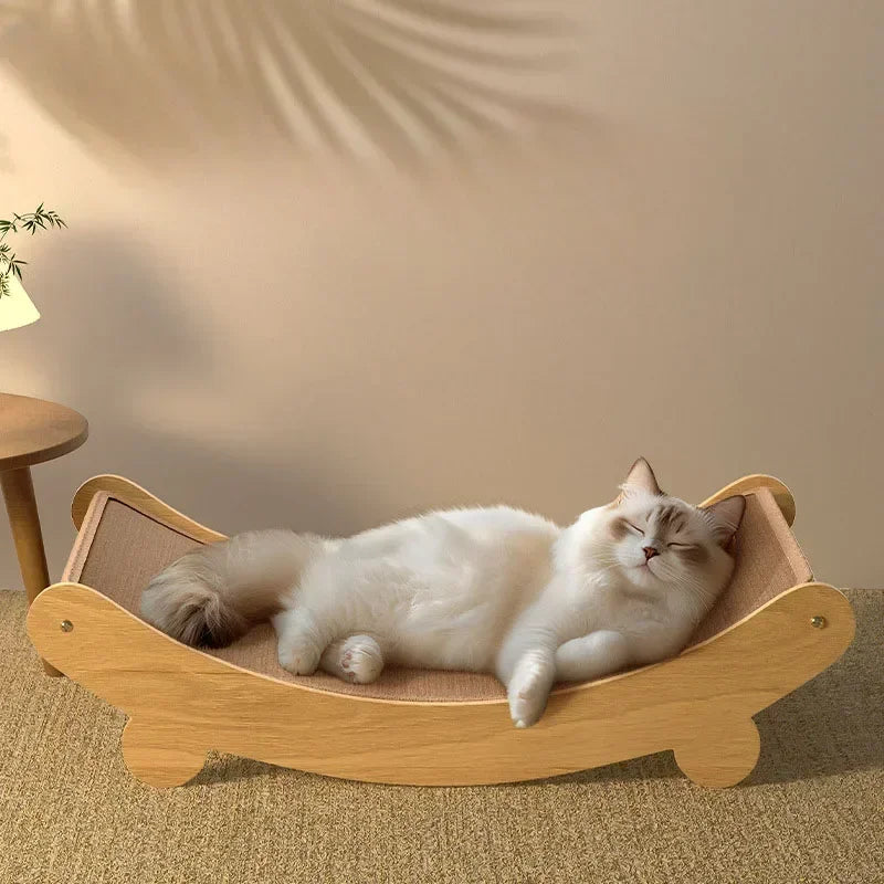 Cat Scratching Pads Wear-resistant Scratch Board Multifunctional Sleeping Bed for Cats Pets Durable Sturdy Moisture-proof Design