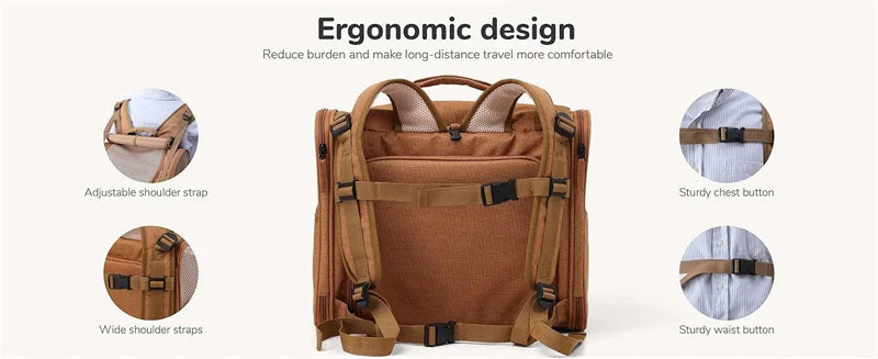 Pet supplies, cat bag, expandable, breathable, convenient for going out, large space, small dog backpack, large empty cabin