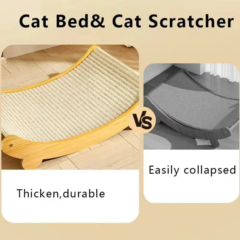 Cat Scratching Pads Wear-resistant Scratch Board Multifunctional Sleeping Bed for Cats Pets Durable Sturdy Moisture-proof Design