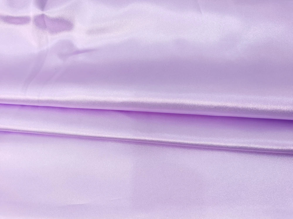 Solid Satin 58" Wide | 1Meter | 2Meters | 5Meters | Silky Charmeuse Scarf Craft DIY Fabric Purple