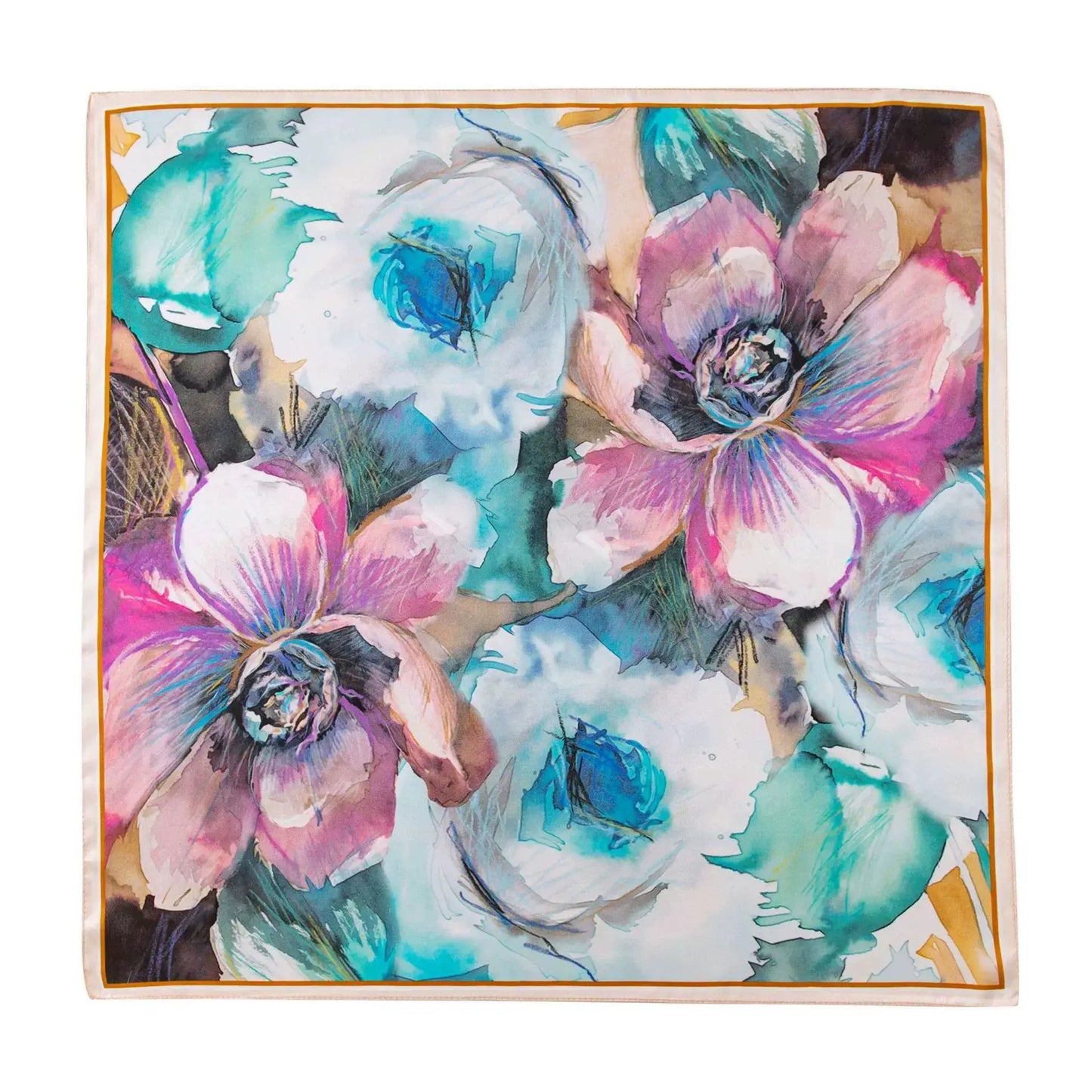 100% mulberry silk scarf fashion high sense versatile small square