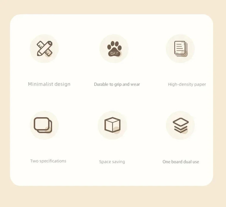 Cat Scratching Board Mat Scraper Claw Paw Toys Cat Scratcher Equipment Kitten Product Abreaction Furniture Protector Cat Toys