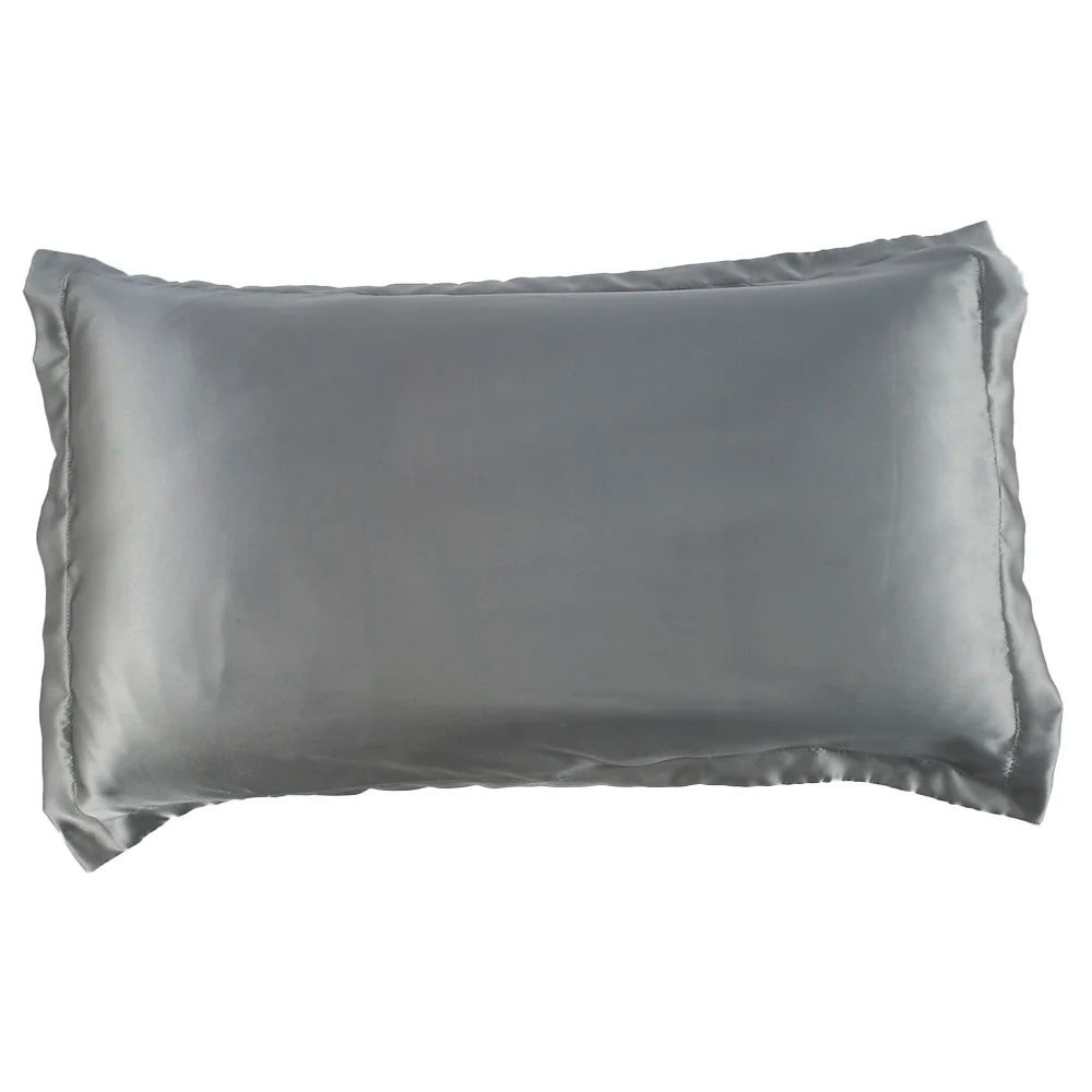 2PCS 100% Mulberry Silk Pillowcase Real Silk Pillowcase Pure Natural Silk Pillowcase Standard Queen King Size Pillow Case
