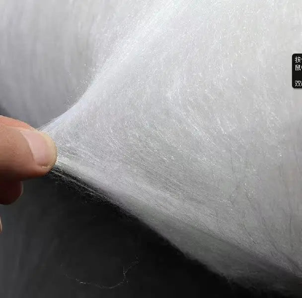 100% Mulberry Silk Mulberry Doupion Silk raw fiber for filling material Tussah Silk Raw Materials Silk fiber 100g
