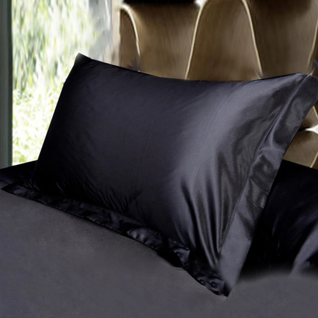 2PCS 100% Mulberry Silk Pillowcase Real Silk Pillowcase Pure Natural Silk Pillowcase Standard Queen King Size Pillow Case