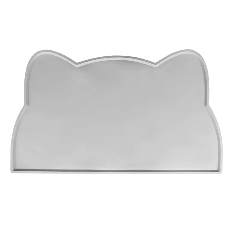 Pet Silicone Food Mat Portable Waterproof Leak-Proof Non-Slip Feeding Mats Bowl Pad Cushion For Cats Dogs Pet Items