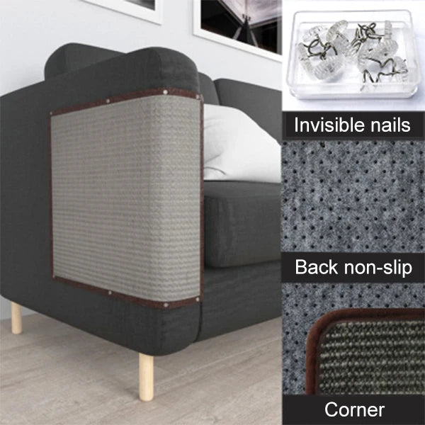 Cat Kitten Pet Toy Scratch Board Pad Sisal products Sofa Furniture Protector Cat Claw Care Product Cats Scratcher Paw Pad