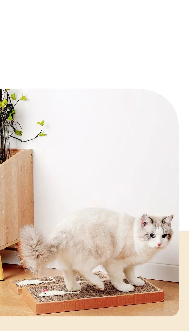 Cat Scratching Board Mat Scraper Claw Paw Toys Cat Scratcher Equipment Kitten Product Abreaction Furniture Protector Cat Toys